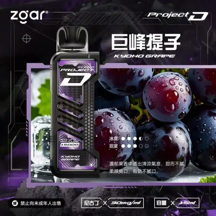 ZGAR 冰熊卡帶提子